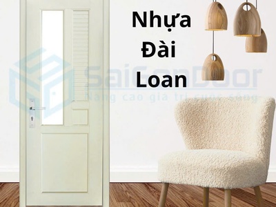 Cửa nhựa Đài Loan ghép thanh 3