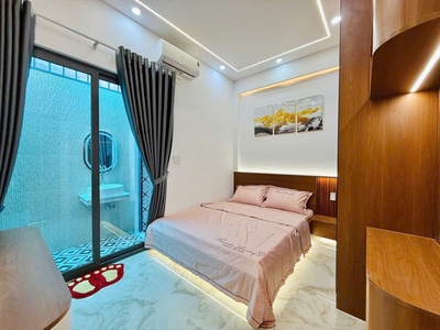 Bán nhà đẹp phan huy ích   hẻm thông 4m ô tô tới cửa, p.12 gò vấp, 40m , 3 tầng, 3 phòng ngủ   chỉ 3