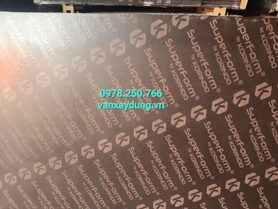 Ván phủ phim KORINDO, SUPERFORM hàng xuất khẩu 1