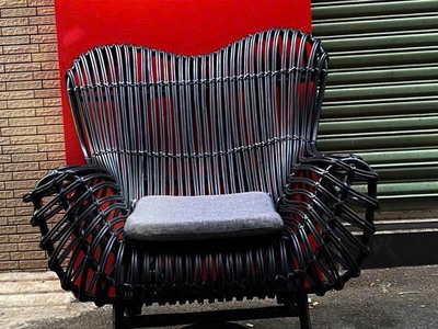 Ghế mây lười ngồi đọc sách 1