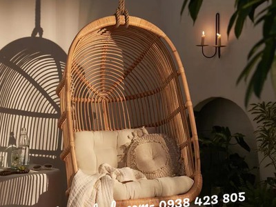 Xích đu mây tự nhiên 0