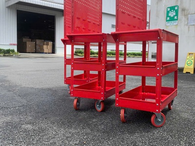 Xe đẩy 3 ngăn Bảng treo khay nhựa KT: 738 570 0