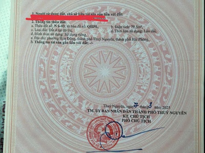 Bán lô 03N6 đấu giá Bái Ngoài - Hoa Động 0