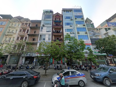 siêu phẩm vp trần vỹ, cầu giấy - 63m2 x 7 tầng thang máy, dòng tiền đỉnh - view hồ điều hòa  0