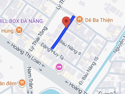 Bán nhà 1 mê đường bàu năng 7 - đấu lưng lý thái tông 2