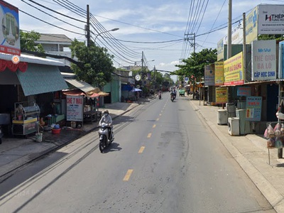 Nhà trọ shr 10 phòng hxh 285m2, vuông   phan văn hớn hóc môn ss 3
