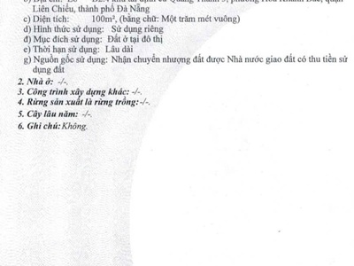 Bán đất đường phan văn tráng - trục thông nguyễn lương bằng 1