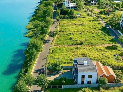 Bán đất biệt thự góc 2mt đường cầu đảo nổi  khu vip  - view sông rất đẹp 3