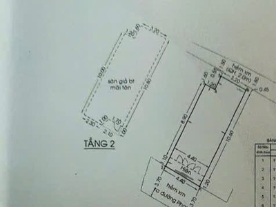 Bán nhà phan đình phùng, p. cầu kiệu 4.4x14m, 2 tấm, 3pn, 2wc, 7.6 tỷ, tl 4