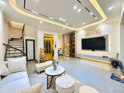 Bán nhà mới đẹp thái thịnh, đống đa - 40m  x 7t thang máy - mt 5.5m - full nội thất 0