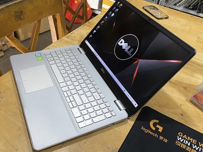 Laptop Dell Inspiron 5584 Core i5-8265U Ram 8GB SSD 128GB   HDD 1TB 2 VGA Rời Màn 15.6 FHD Máy Đẹp 4