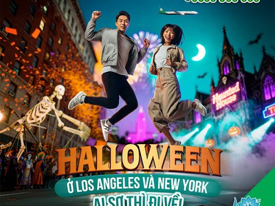 EVA Air ưu đãi vé đi Mỹ: Vui Halloween cực chất ở LA và NYC 0