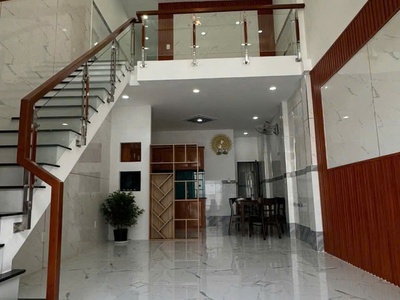 Nhà sổ đỏ riêng 1 lầu mặt tiền buôn bán nhỏ lẻ nguyễn thị nghé hóc môn 2