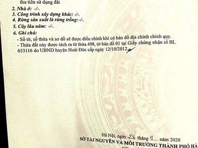 Sở hữu ngay lô đất đẹp - giá tốt - vị trí đắc địa tại thôn quyết tiến 3, xã vân côn, huyện hòai đức 0