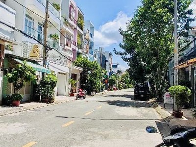 N.gộp - mt khu bàn cờ họ lê - 80m - 4 tầng - 12pn - dòng t.iền 25tr nhỉnh 11 tl 0