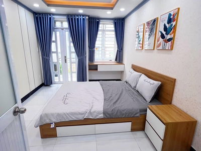 Chỉ 5.95 tỷ  bán nhà 5 tầng   hẻm 8m huỳnh văn nghệ, phường 15, tân bình 4
