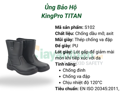 Giày an toàn Kingpro S102 0