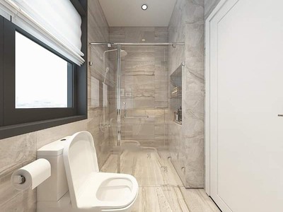 Tôi cho thuê nhà mới, căn góc, 96m2  5t  vỉa hè, hoàng quốc việt-32 tr 2