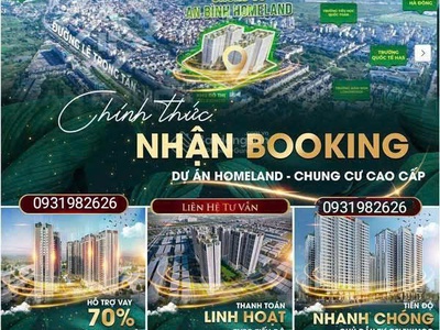 Chính thức nhận booking và khớp căn chung cư an bình home land cuối tháng 10/2025 0