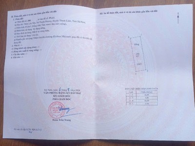 Chính chủ cần bán gấp lô đất vị trí đẹp tại xã thanh hương - thanh liêm - hà nam 0