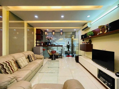 Bán nhà 5 tầng, hẻm xe hơi thông đường số 59, phường an hội tây tphcm  nhà 1 trục ngay công viên 1