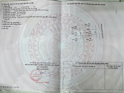 Chính chủ cần bán nhanh lô đất tại phú mỹ - phú tân - an giang 0
