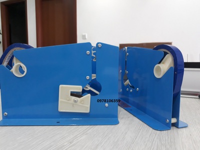 Máy buộc đầu túi, máy buộc túi trái cây-rau củ, máy buộc túi ly nhựa 1