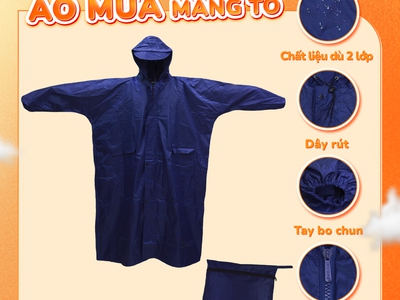Áo mưa cao cấp đa dạng mẫu, giá gốc tận xưởng, giao nhanh toàn quốc 1