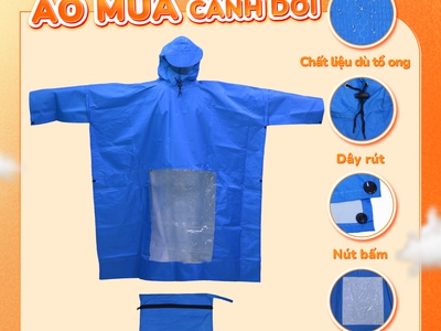 Áo mưa cao cấp đa dạng mẫu, giá gốc tận xưởng, giao nhanh toàn quốc 0