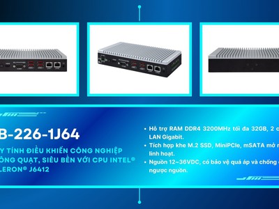 SB-226-1J64   Máy tính công nghiệp không quạt với Intel  Celeron  J6412 Processor 0