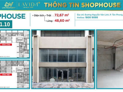 Cuối năm thời điểm lý tưởng để đầu tư thuê shophouse kinh doanh tại Lavida Plus Quận 7 0