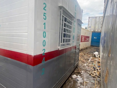 Container văn phòng 10 feet   làm từ vỏ lạnh 2