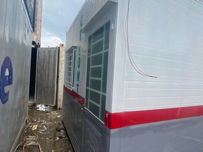 Container văn phòng 10 feet   làm từ vỏ lạnh 1