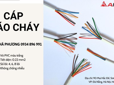 Cáp Tín Hiệu Báo Cháy   Altek Kabel, 4/6/8 Lõi 0.22 Mm2 Đà Nẵng, Hà Nội, Hcm. 0