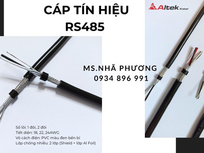 Cáp Tín Hiệu Rs485 1 Pair 18 Awg Đà Nẵng   Hà Nội   Hcm 2