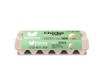 Trứng gà thảo mộc Chicko 0
