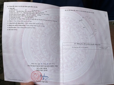 Sở hữu ngay lô đất đẹp - giá tốt - vị trí đắc địa tại tt phúc thọ, huyện phúc thọ, tphn 0