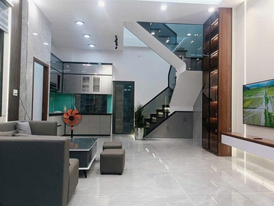 Nhà lô góc shr 2 tầng hxh 101m2   đặng thúc vịnh hóc môn s 1