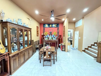 Xứng tầm an cư, phố ngọc thụy 115m2, 5t, mặt tiền 6m, gara ô tô, full nội thất,  23 tỷ 4