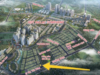 Bán lô đất hoa hậu dịch vụ vân canh khu 25,2 ha lô góc 2 mặt tiền, kinh doanh 0