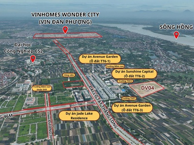 Bán đất dịch vụ tây tựu bắc từ liêm, hạ tầng hoàn thiện, pháp lý sổ đỏ 4