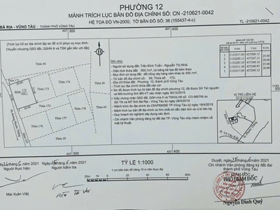 Cần bán 1000m2 đất  phước thắng p12 dt ngang 40m x 25m đã quây tường rào cao ráo 3
