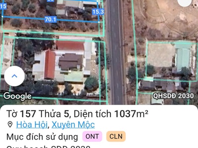 Chủ bán  đất 3 mặt tiền tl329  đối diện công viên hoà hội   cạnh cao tốc long thành   hồ tràm 3