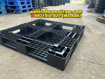 Xả Kho Lô Pallet Nhựa KT: 1050x1050x140mm   Giải Pháp Tối Ưu Cho Kho Bãi, Vận Chuyển 0