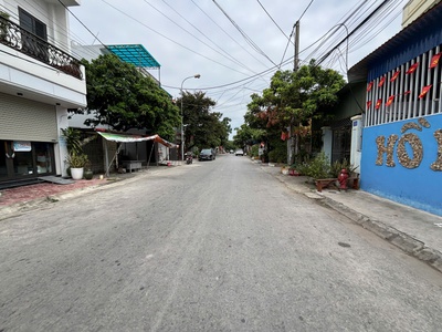 Bán siêu phẩm mặt đường Thành Tô   Tràng Cát giá chỉ 23,5tr/m2 với diện tích 126m2 đường nhựa 10m. 2