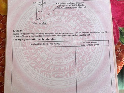 Bán đất thổ cư tại ấp 5, xã sông nhạn củ, gần sân bay long thành 4