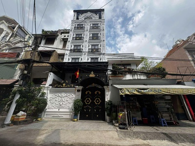 Chdv dt 250tr/tháng - tt gò vấp - 7 tầng thang máy - hai mặt hẻm xe tải - 119m2  7x17   - sổ đẹp - 0