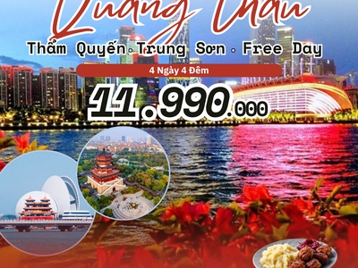 Tour Quảng Châu   Thâm Quyến   Trung Sơn Free Day: Trải Nghiệm Mua Sắm   Tham Quan Đẳng Cấp 0