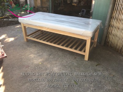 Giá giường matxa toàn thân khung gỗ tại bình lục, hà nam 4