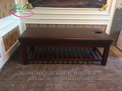 Giá giường matxa toàn thân khung gỗ tại bình lục, hà nam 3